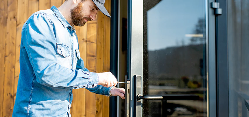 Frameless Glass Storefront Door Locks Replacement in Monterey, CA